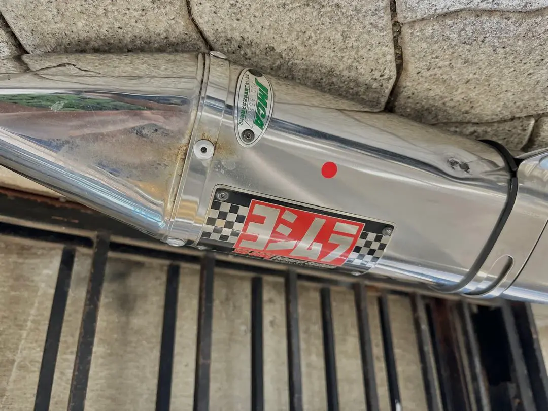 DRZ400SM フルエキThe brake shop ロケッツマフラー ヨシムラUSA RS-4 カーボン/ステンレス 2本出し フル