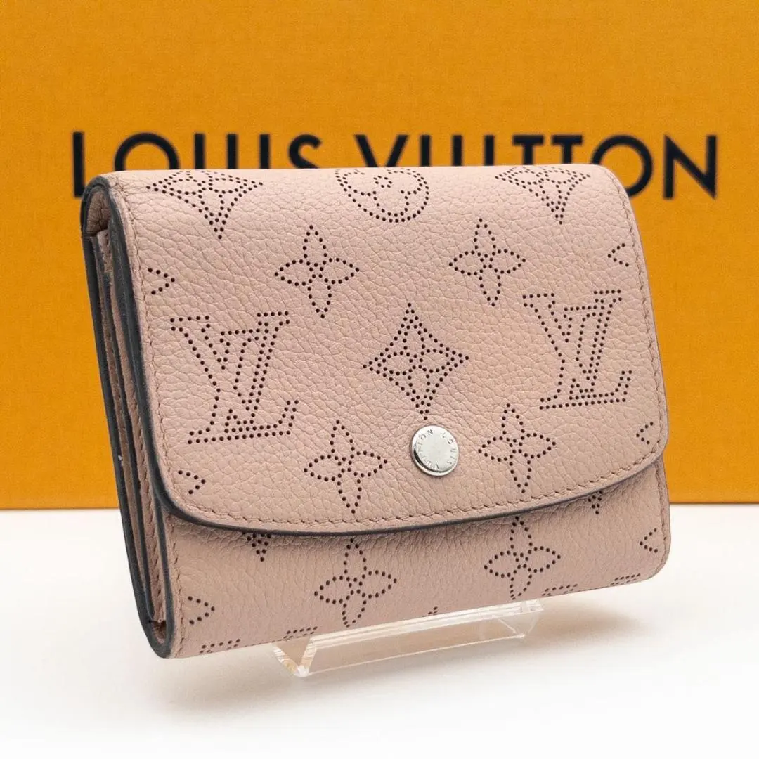 【極美品】路易威登　Porte-feuille Iris Compact　Mahina 二折錢包 的縮圖