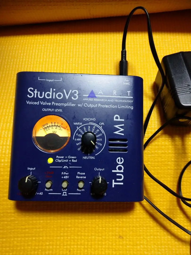 ART Tube MP Studio V3 V3回路搭載チューブ・マイク・プリアンプ