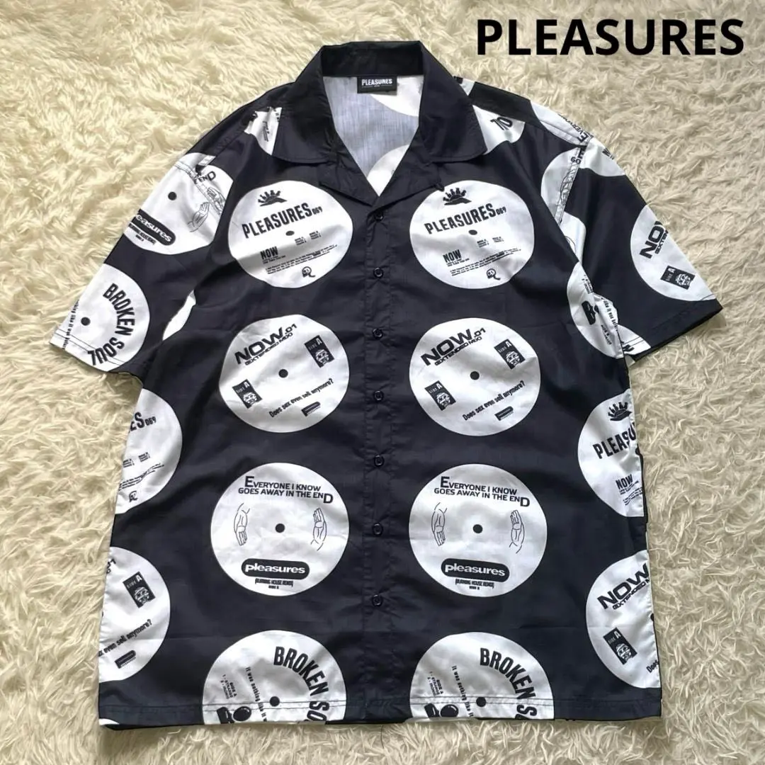 Pleasures アロハシャツ PLEASURES⭐︎アロハシャツ⭐︎美品⭐︎Sサイズ - メルカリ