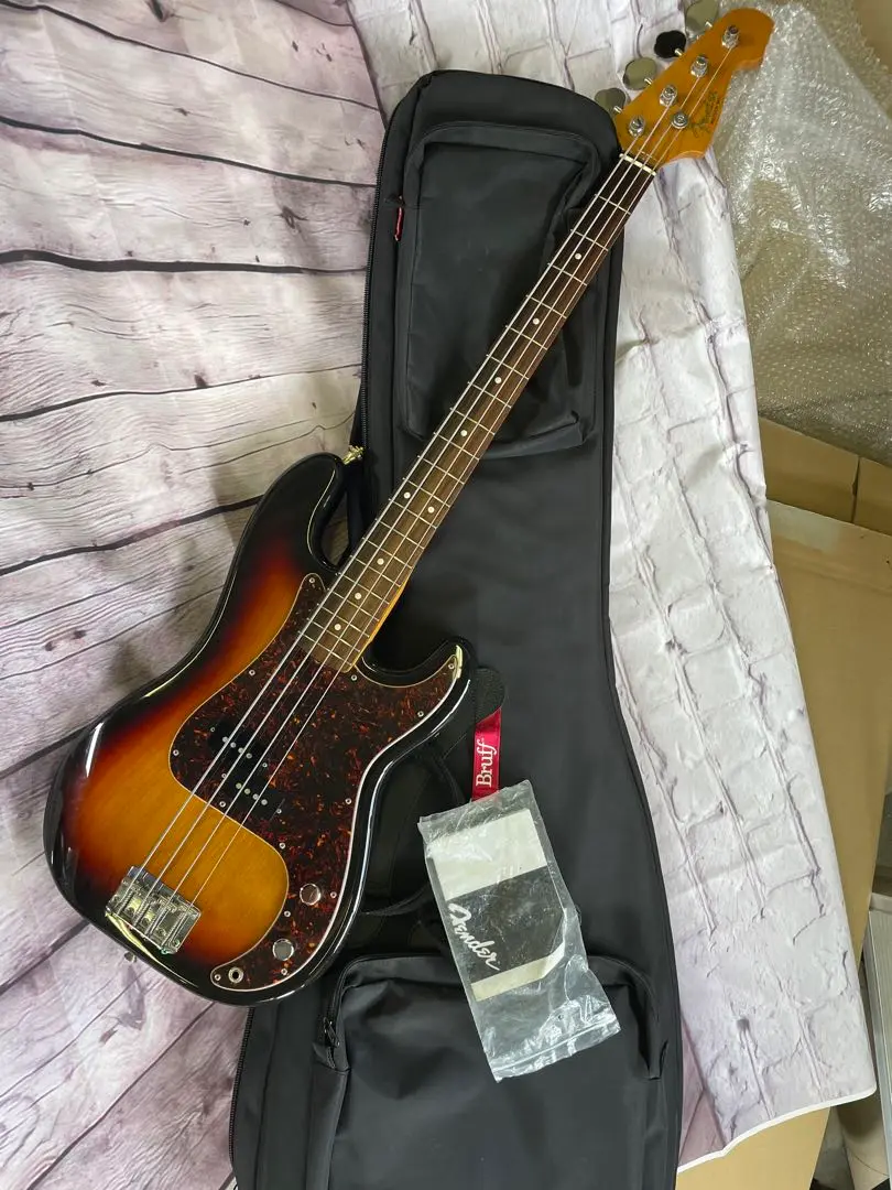fender japan フレットレスベース　Qシリアル　ジャンク used】Fender Japan / PB-62 BLK #MADE IN JAPAN Q009356 3.705