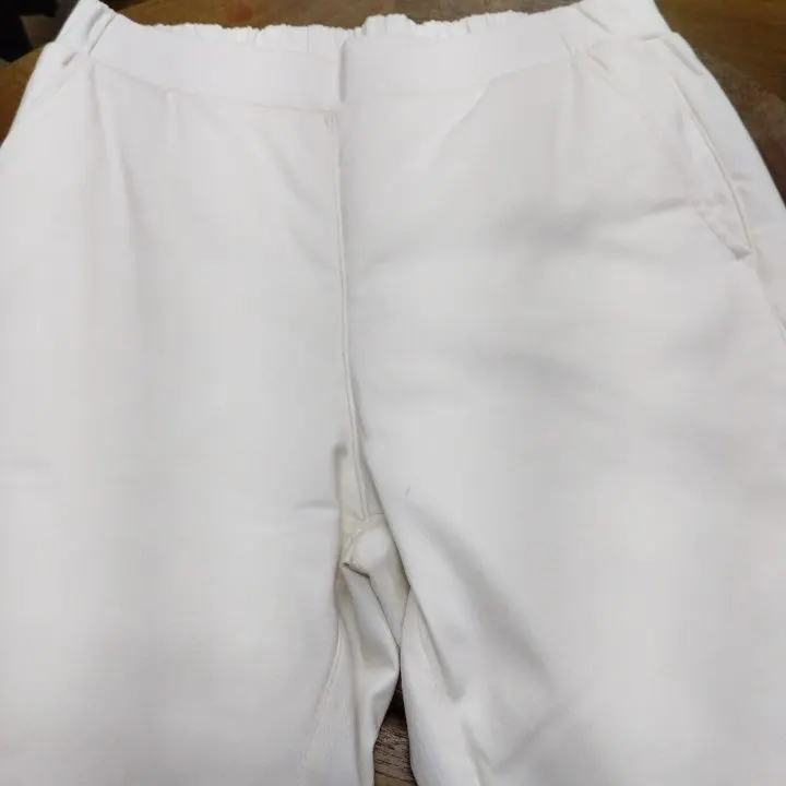 Thumbnail of White Down Pants, Size L
