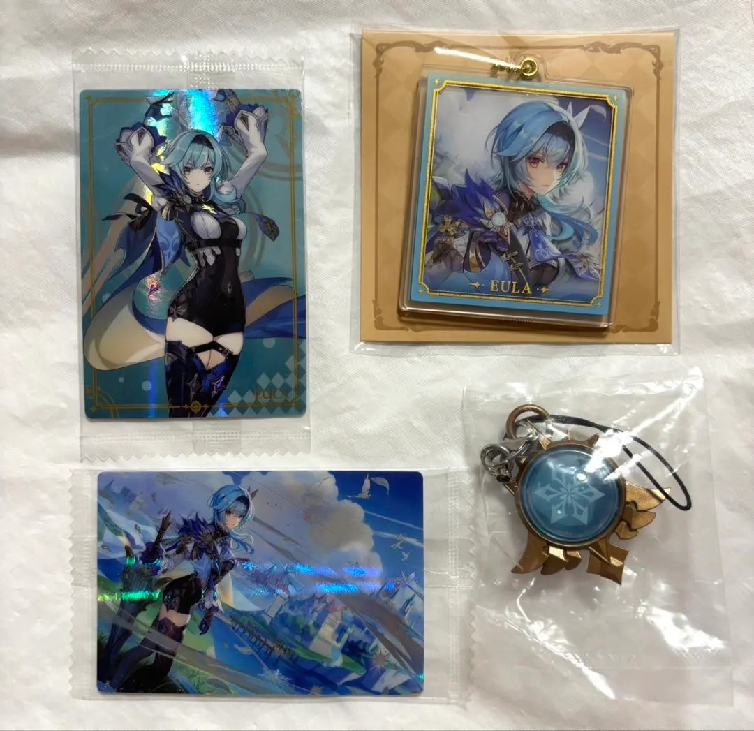 原神 优菈 威化饼 干 钥匙扣 组合出售 的縮圖