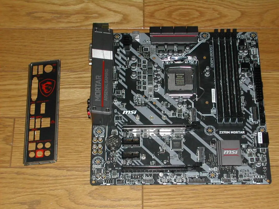 ジャンクマザボ　MSI　Z370M-S01　LGA1151 ジャンクマザボ MSI Z370M-S01 LGA1151 - メルカリ