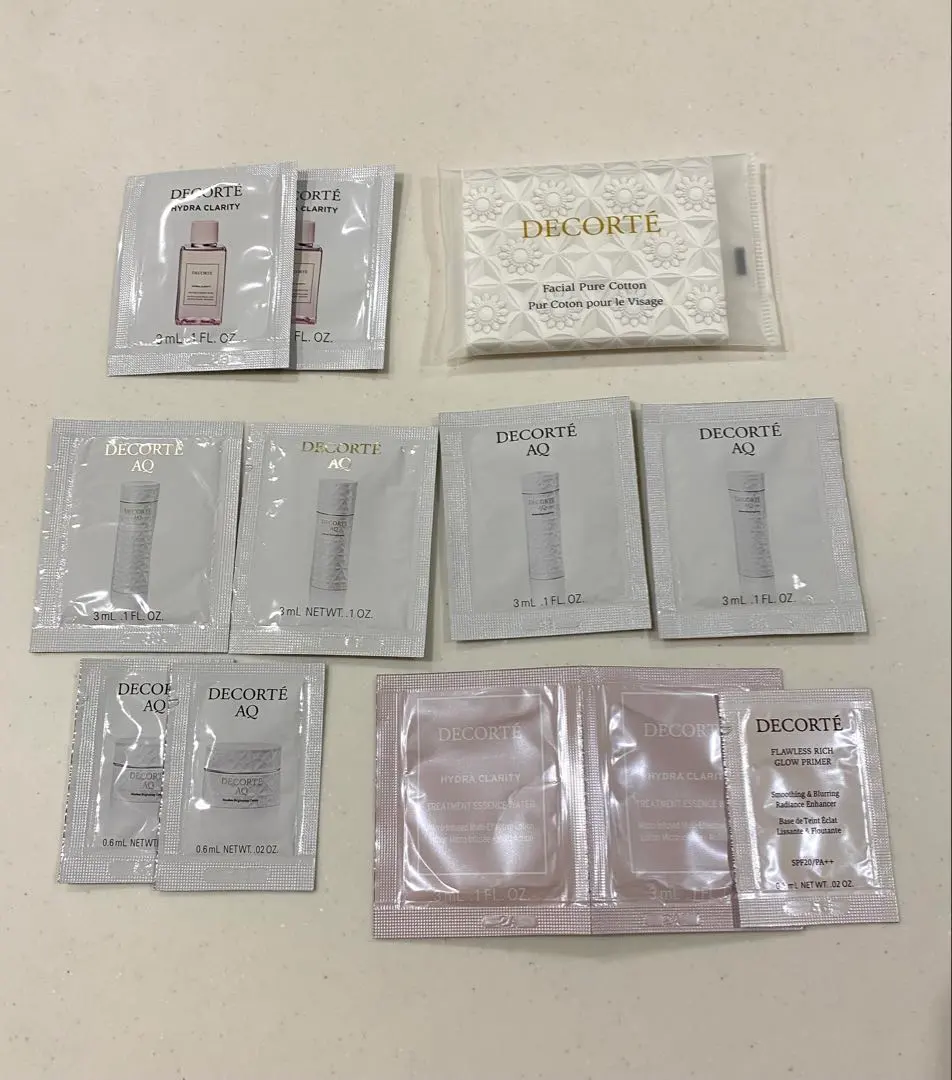 Thumbnail of Cosme Decorte AQ Sample Set - Skincare, Primer, Base Makeup, Department Store Cosmetics