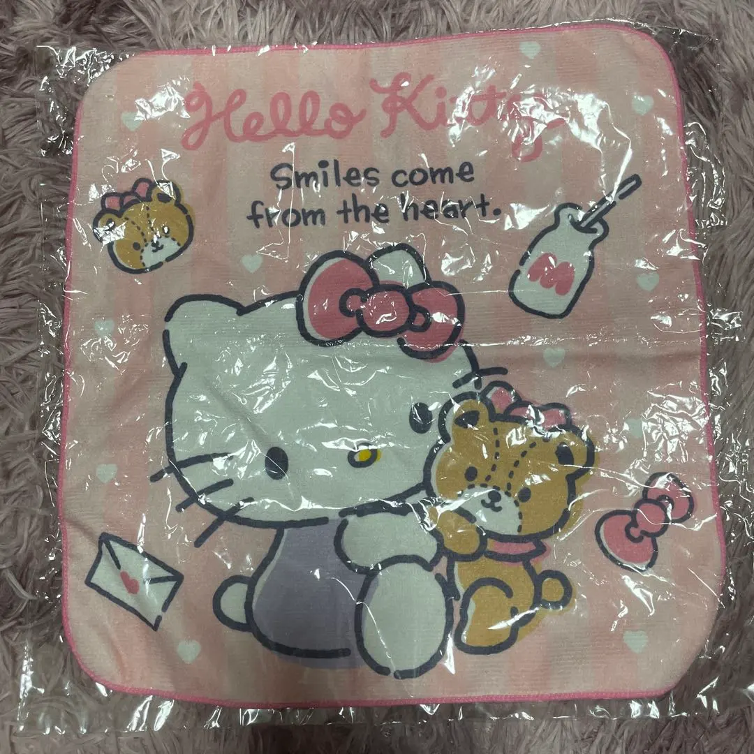 凱蒂貓 毛巾 的縮圖