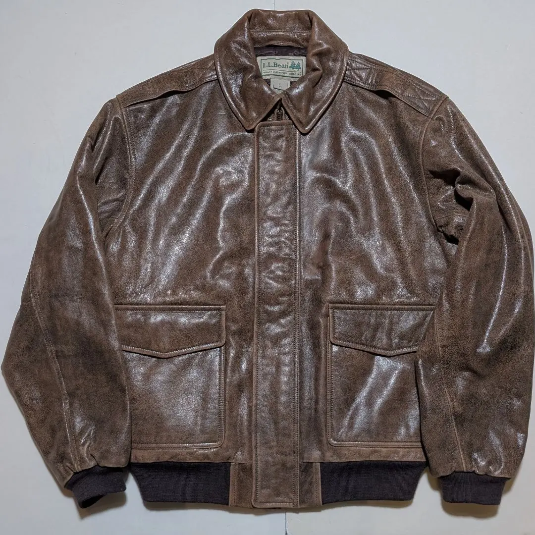 Thumbnail of L.L.Bean A-2 Flying Tiger Jacket, Goatskin, Size L