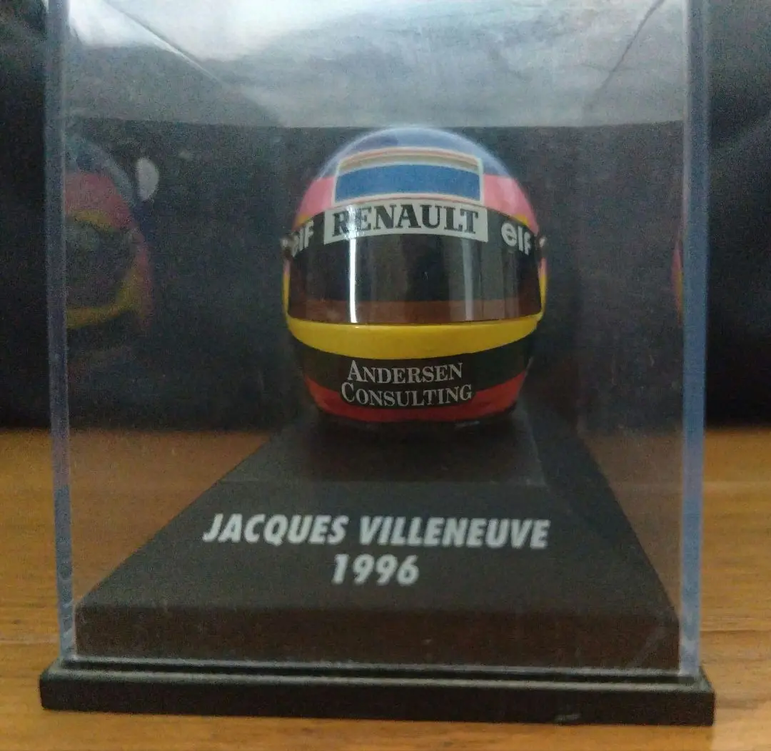 JFC F1 ヘルメット ジャック・ビルヌーブ 1996 1/12 JFC F1 ヘルメット ジャック・ビルヌーブ 1996 1/12 - メルカリ