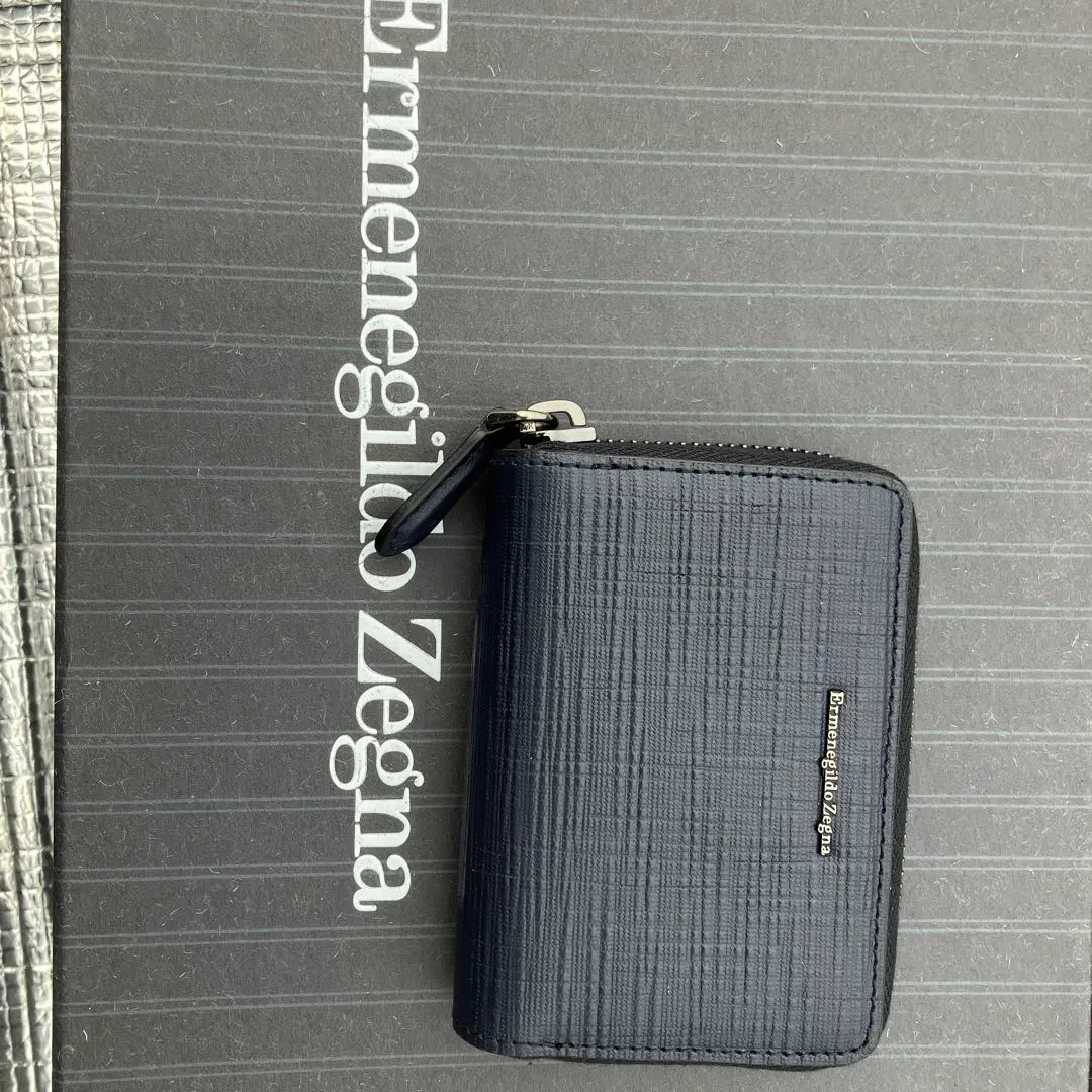 ももこErmenegildo Zegna カード・コインケース 黒 未使用 ゼニア Ermenegildo Zegna コインケース カードケース