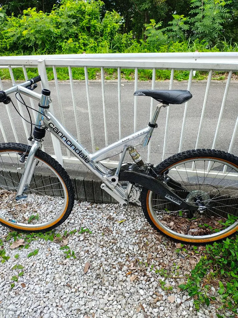 Cannondale super v freeride フレーム Vintage Cannondale Super V 500 SL Full Suspension MTB Frame
