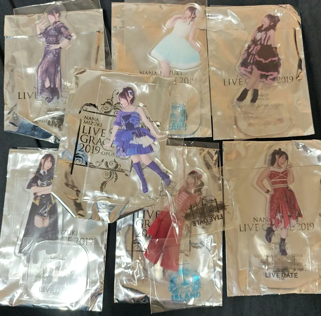 水樹奈々 LIVE GATE アクリルスタンド 9種セット 2025年最新】水樹奈々 LIVE GATE アクリルスタンドの人気