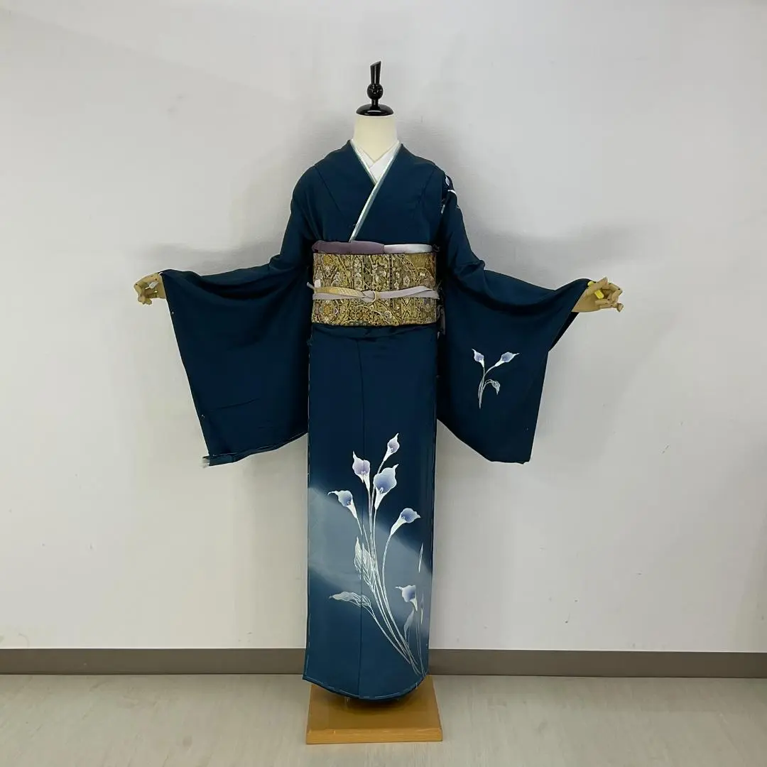 802　福岡YOKAYOKAブランド　洗える訪問着　4点フルセット　美品 802 福岡YOKAYOKAブランド 洗える訪問着 4点フルセット 福娘着用品