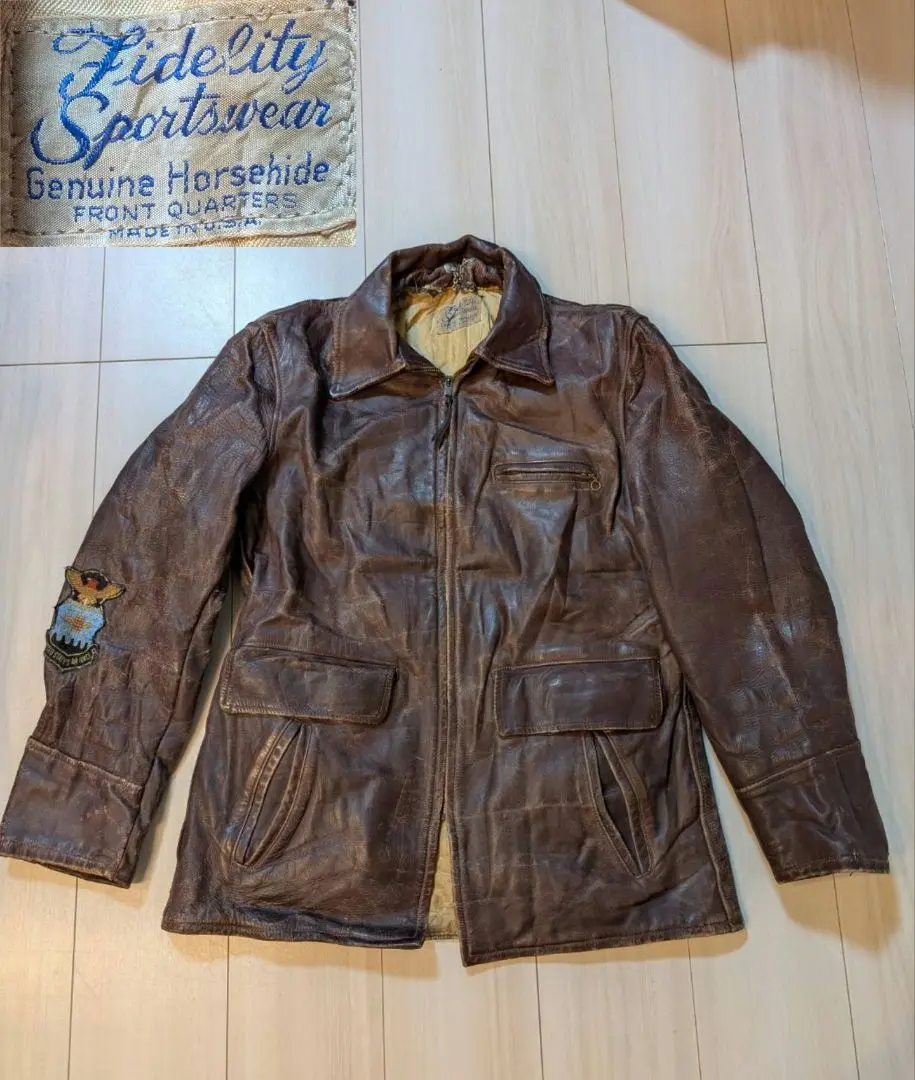 T*部様 AERO LEATHER エアロレザー　ヘラクレス　極上品 楽天市場】Aero Leather エアロレザー ジャケット サイズ:34(XS