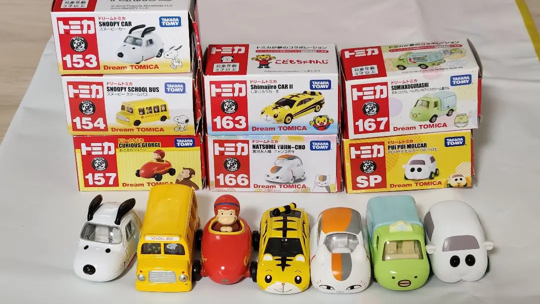 スヌーピーミニカーセット Amazon.co.jp: タカラトミー トミカ ドリームトミカ No.153