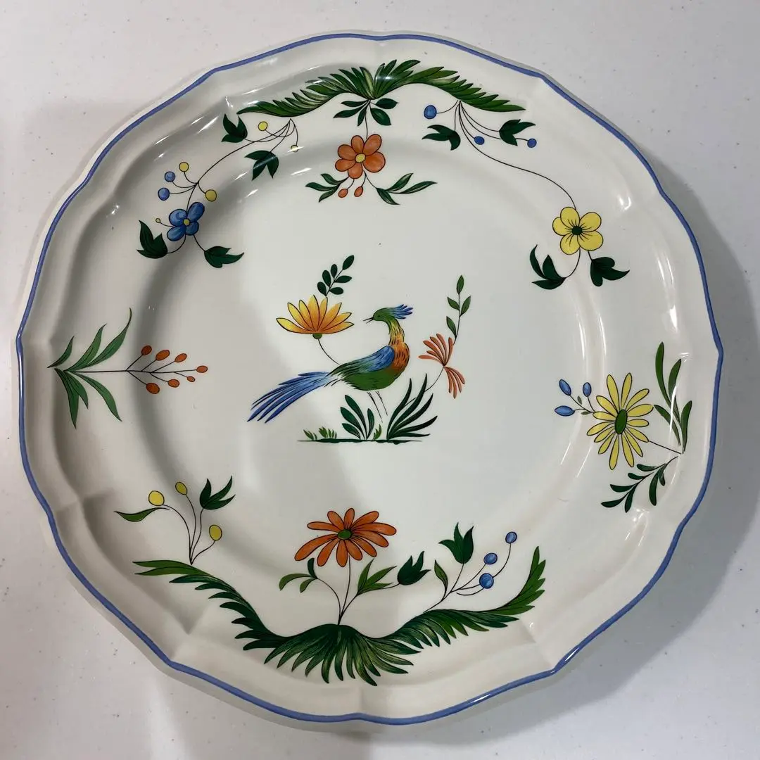 Gien オワゾパラディ26.5cmプレート Gien ジアン オワゾパラディ 26.5 プレート 大皿 フランス