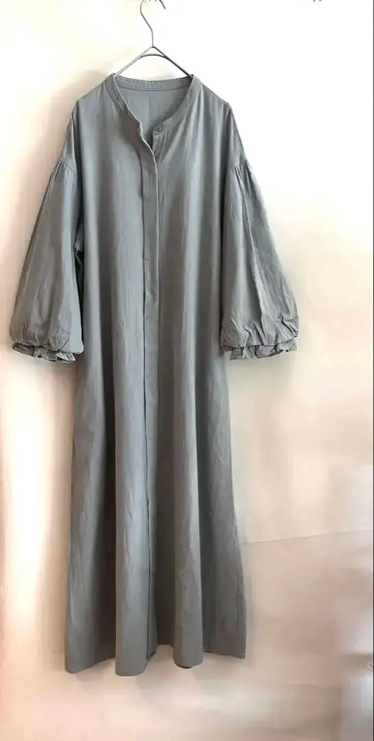 Thumbnail of Excellent Condition! Autumn/Winter ★ Fluffy Sleeve ★ Long Dress Shirt Dress