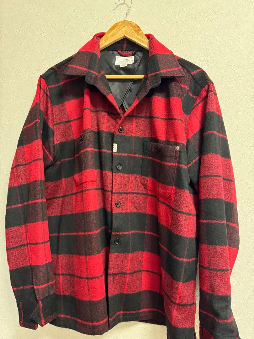Thumbnail of Crimie THE CRIMMIE Red and Black Checkered Flannel Shirt XXL