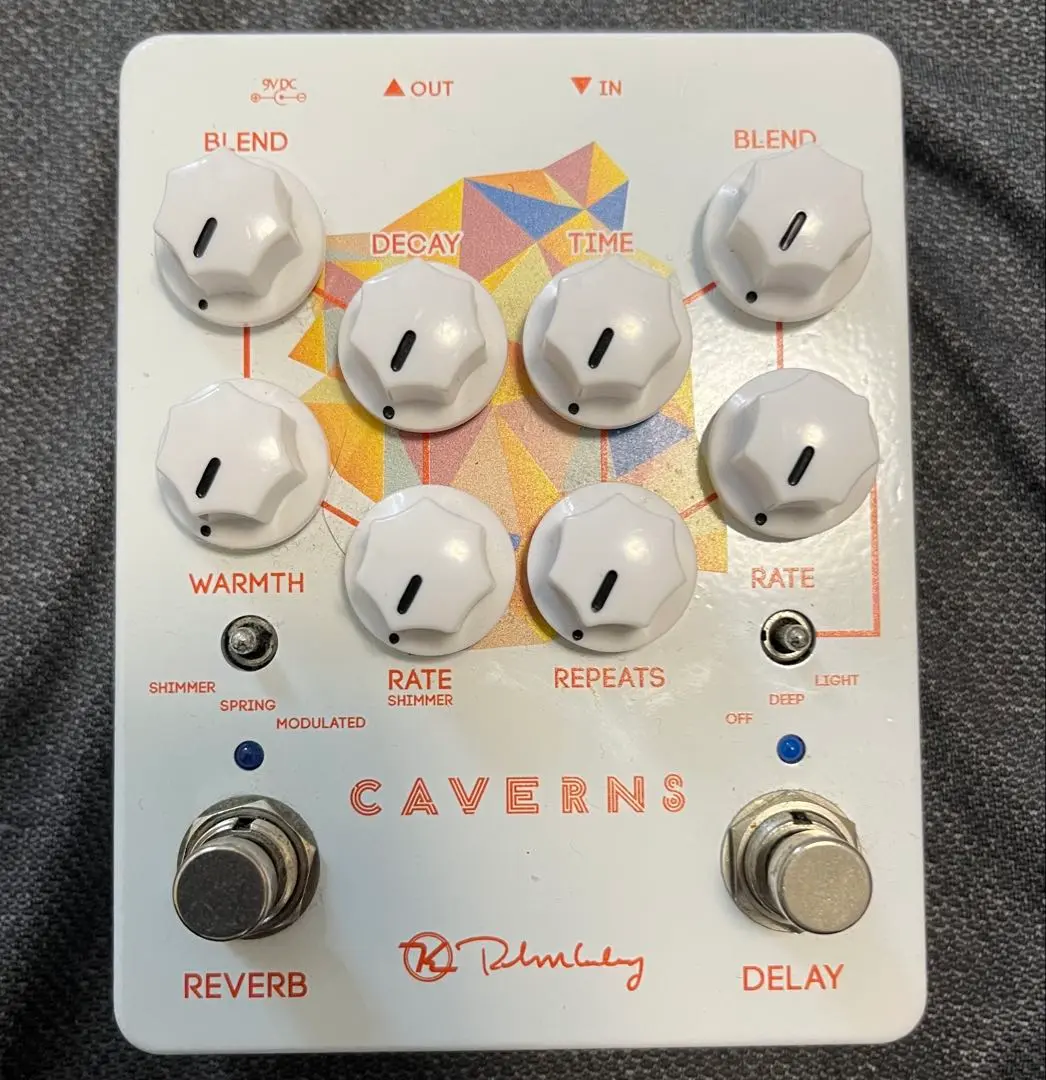 Keeley CAVERNS ギターエフェクター keeley Caverns Delay Reverb V2（キーリー）ディレイ リバーブ