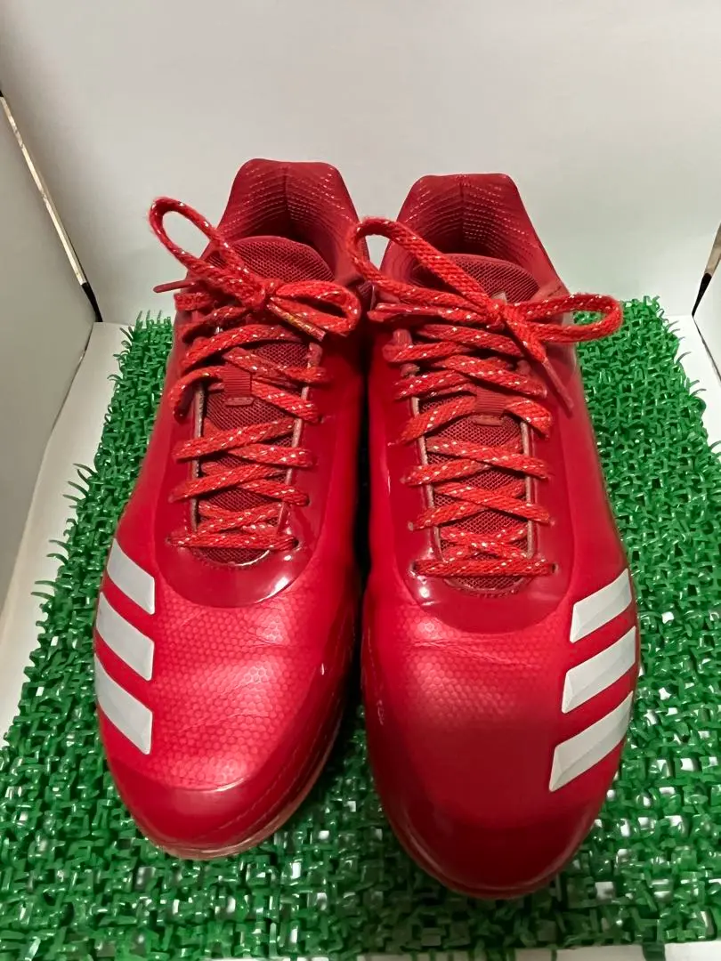adidas SPG 753001 レッドスパイクシューズ 9 US adidas SPG 753001 レッドスパイクシューズ 9 US - メルカリ