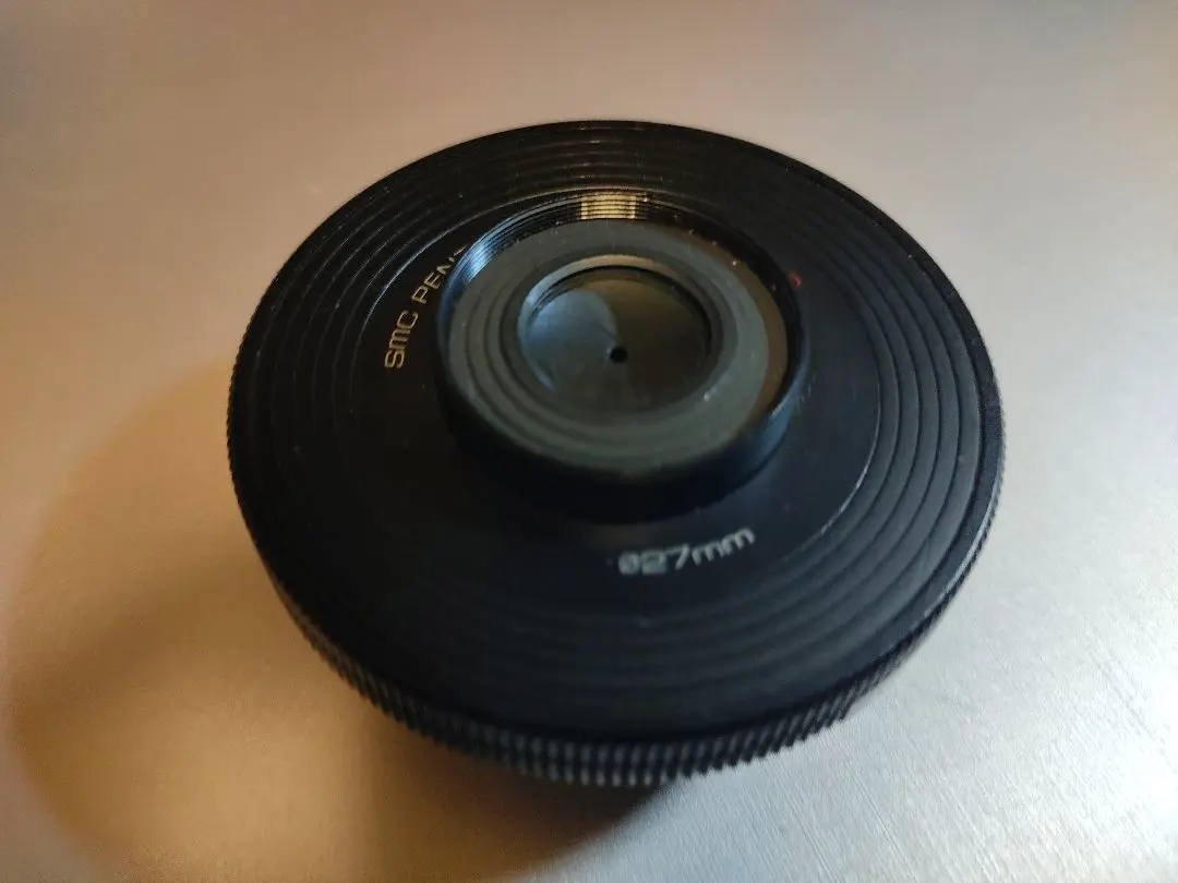 PENTAX-DA 40mmF2.8 XS キャップ2個 クローズアップレンズ付 Amazon | ペンタックス PENTAX レンズフロントカバー27
