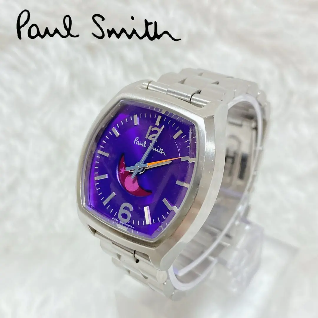 Paul Smith ナンバームーン　作動品 Paul Smith ポールスミス ムーンフェイズナンバームーン 時計
