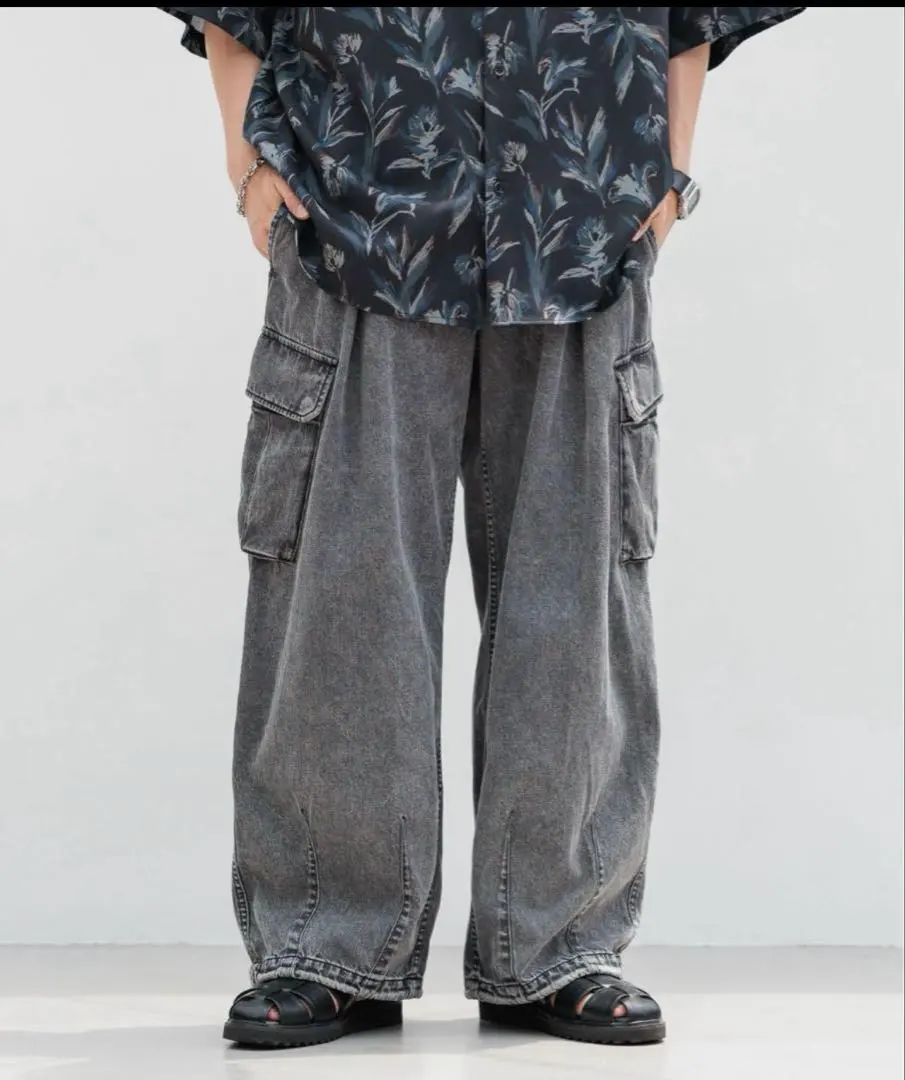 Thumbnail of RAGEBLUE Denim Cargo Pants