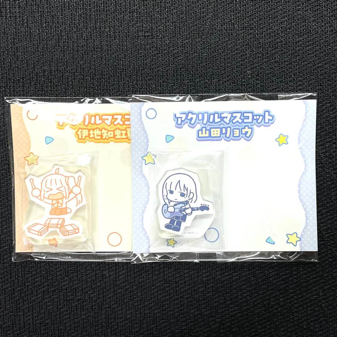 ぼっち・ざ・ろっく！展　アクリルマスコット　4種 TVアニメ「ぼっち・ざ・ろっく！」 アクリルマスコット(全4種)
