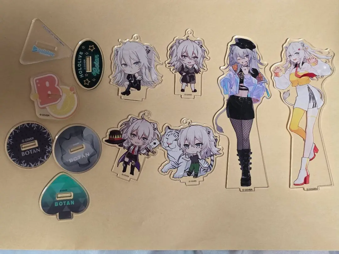 Hololive 獅白牡丹 壓克力立牌 6個 組合出售 的縮圖