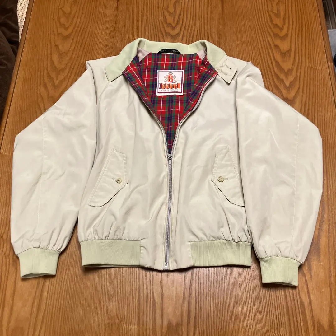 【袖幅たっぷり状態良好】バラクータ　水色　バイカラー　OPTI　コットン　42 袖幅たっぷり状態良好】バラクータ 水色 バイカラー OPTI