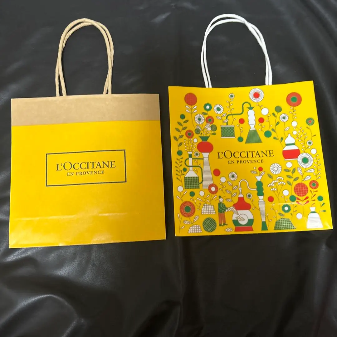 Thumbnail of L'Occitane shopping bag, small size (approx. 20cm x 20cm), set of 2