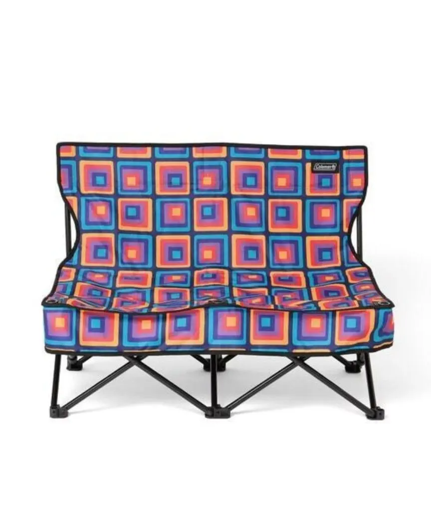 Coleman×BEAMS / ファン ダブルチェアー（バンダナ・ブルー） Coleman×BEAMS / ファン ダブルチェアー（バンダナ・ブルー