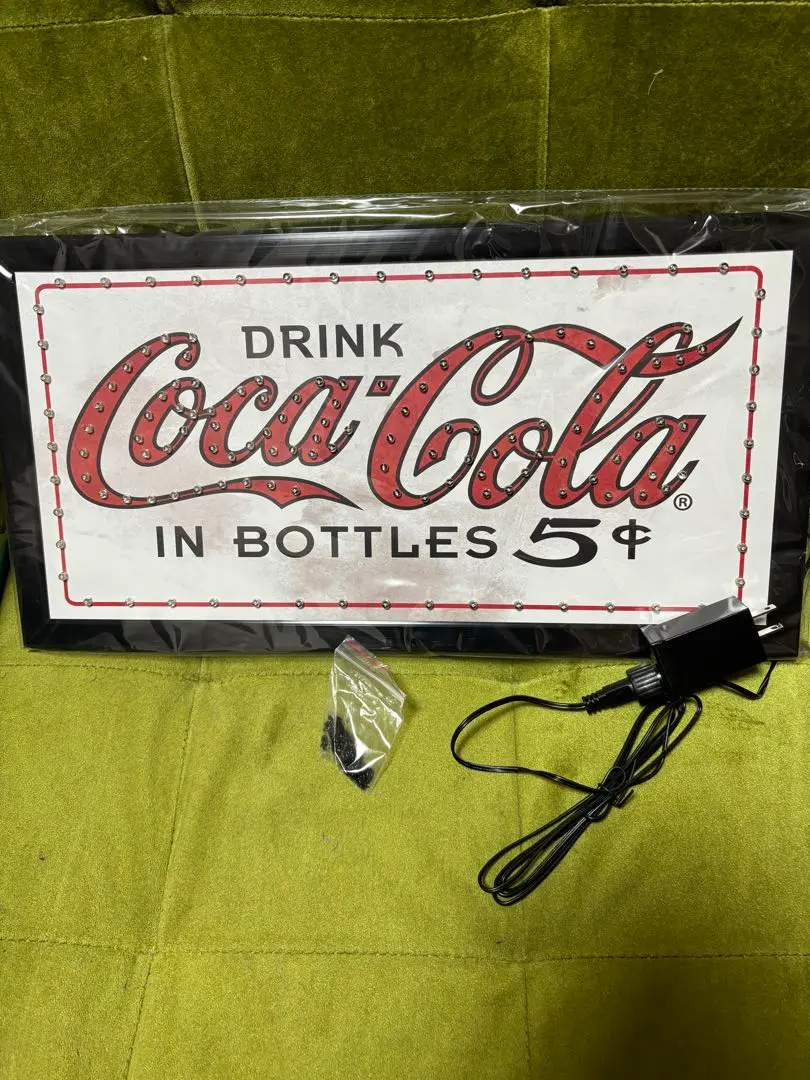 shigepunk コカコーラティファニーハンギングランプ ヴィンテージ LARGE Vintage Coca-Cola Hanging Stained-Glass Tiffany Swag