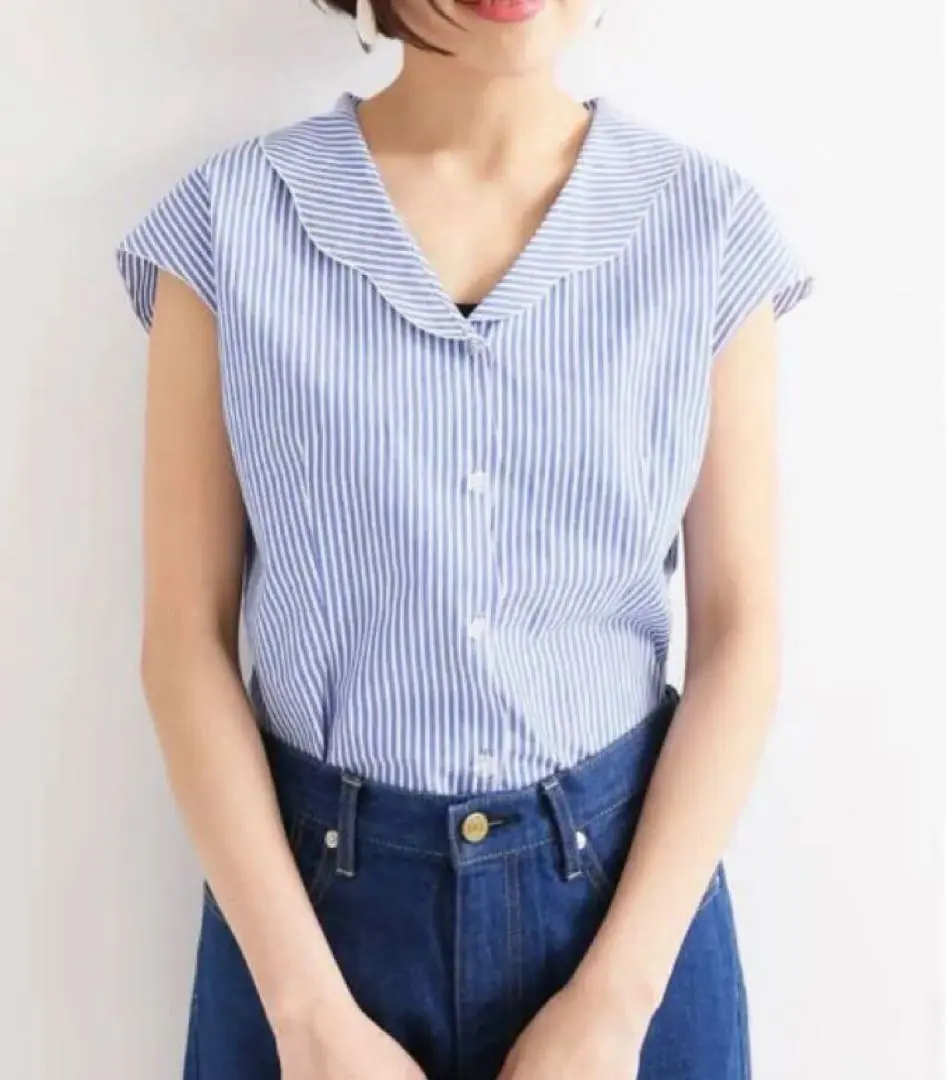 IENA - もんもんもん❄️19SS超美品sese スカラップブラウス m46283223310_1.jpg?1753257451