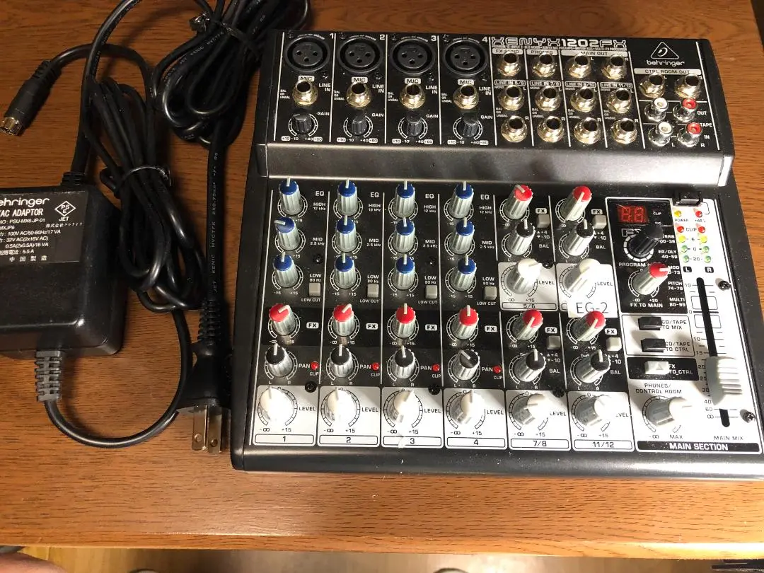 Behringer Xenyx 1202FX ベリンガー アナログミキサー中古 2025年最新】XENYX 1202FXの人気アイテム - メルカリ