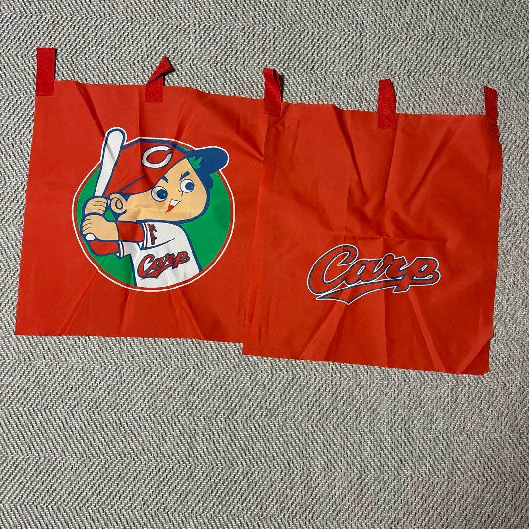 カープカーテン　赤/かくれんぼ　腰窓用　カープ坊や　スラィリー 2025年最新】カープのれんの人気アイテム - メルカリ カープ