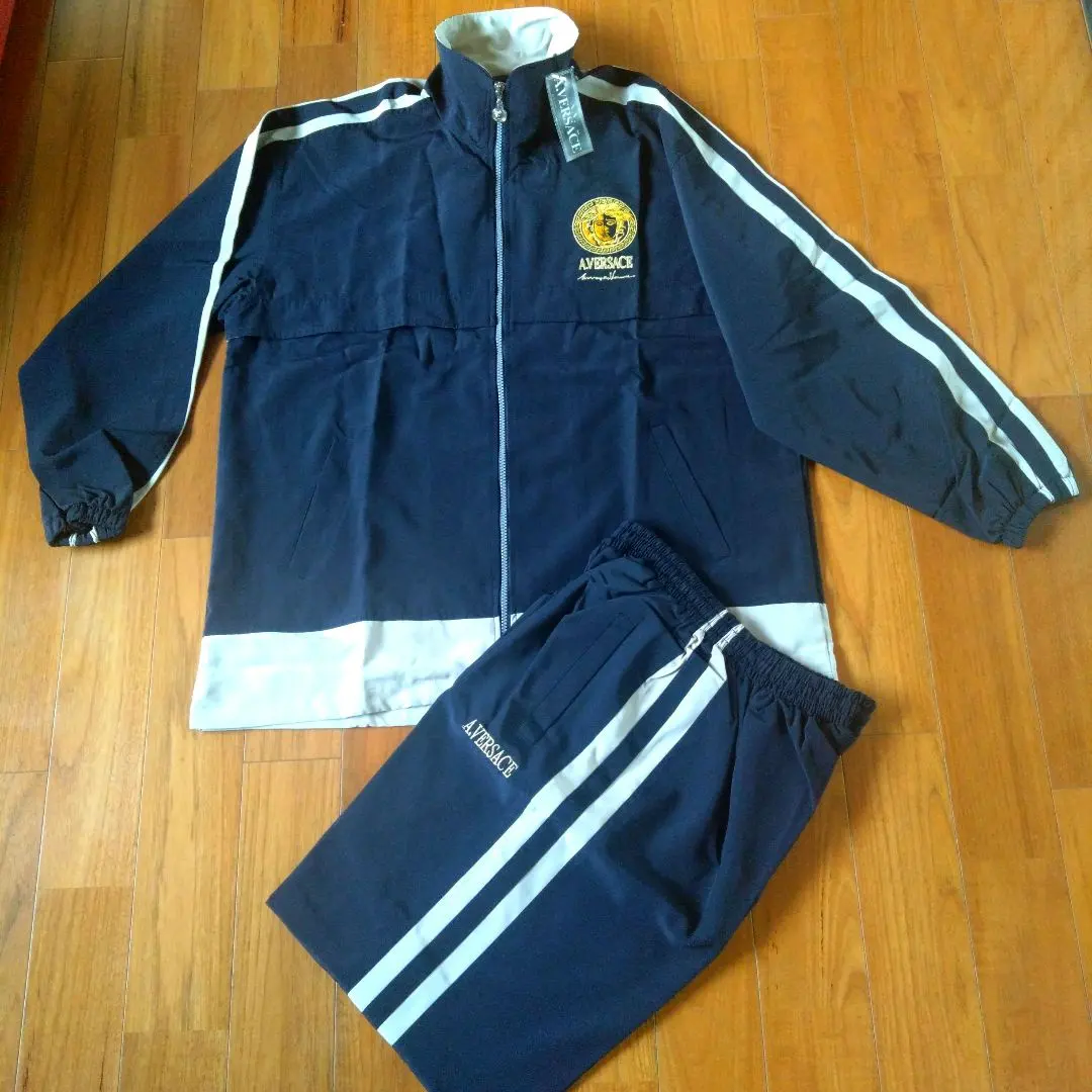 VERSACE ジャージセット ブラック/ブルー VERSACE ヴェルサーチ ジャージセットアップ