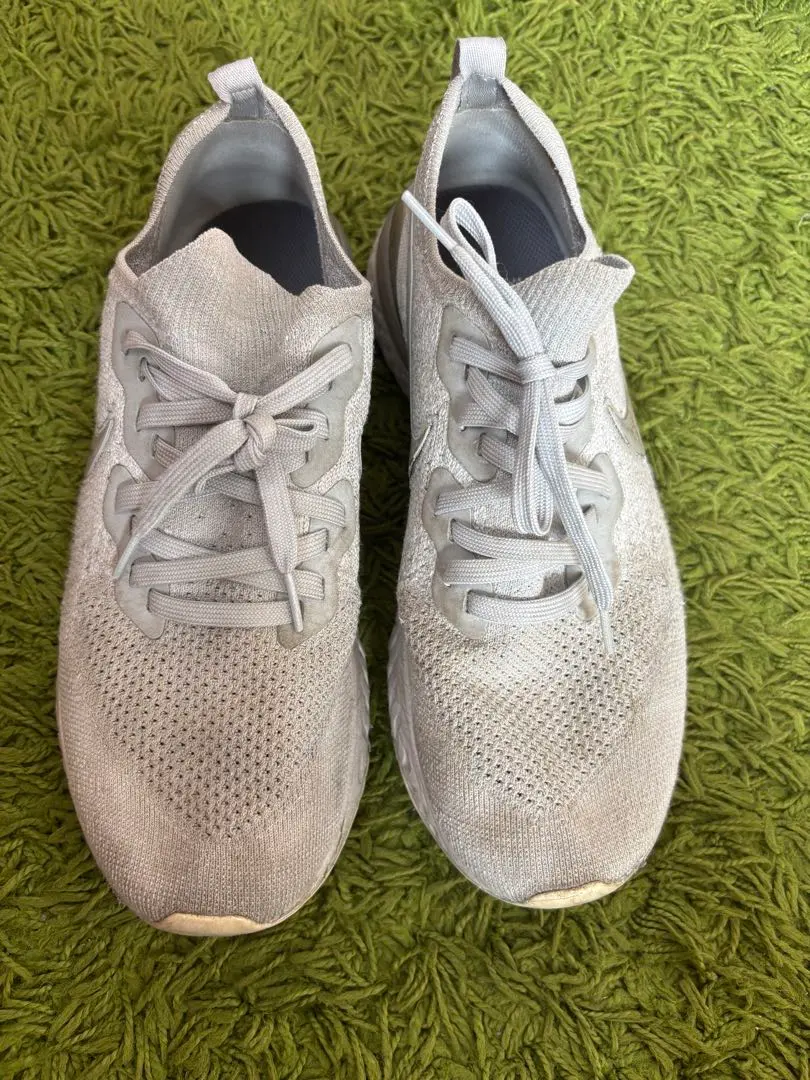 Thumbnail of Nike Epic React gray running shoes