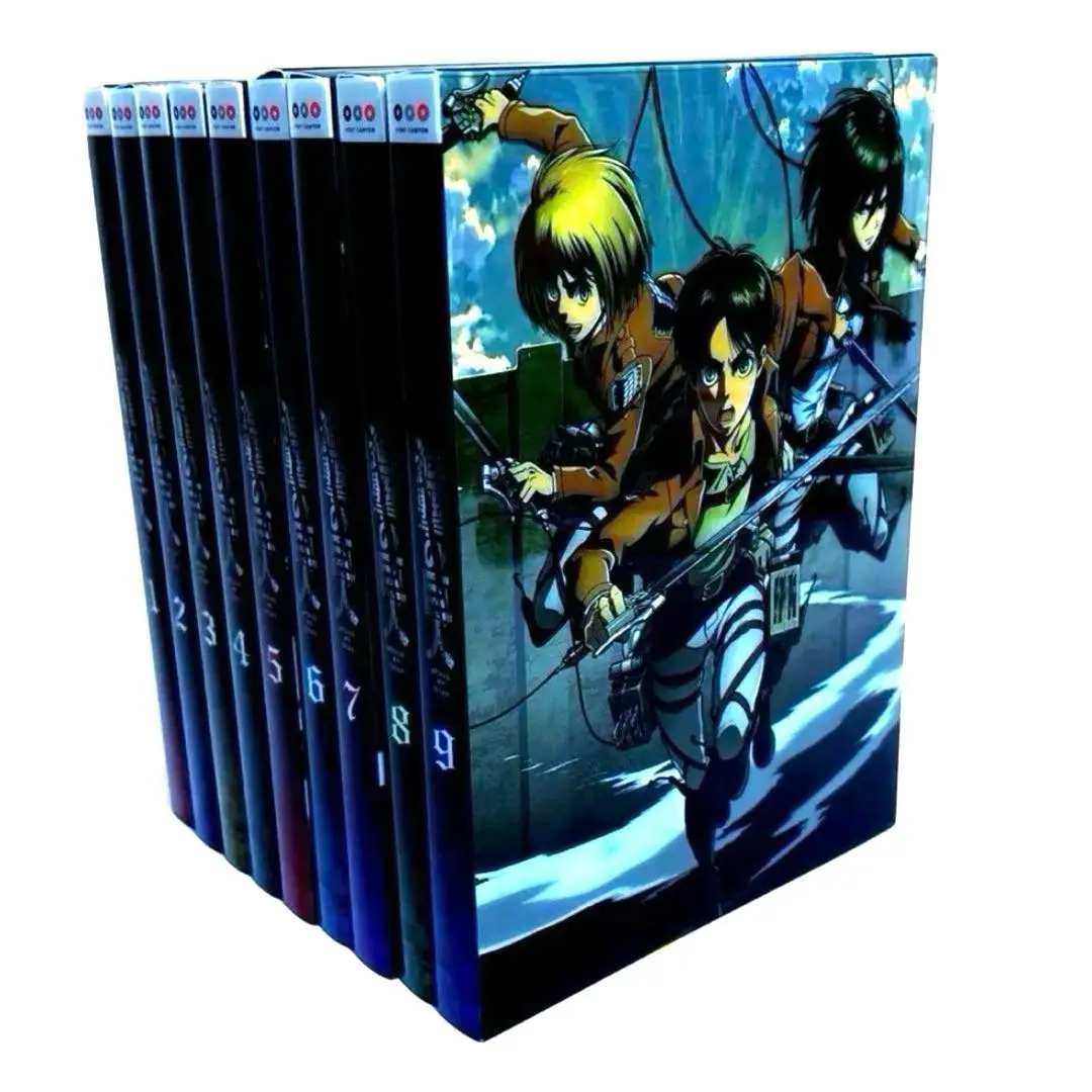 進撃の巨人　Blu-Ray　1~9巻セット　Season1 Amazon.co.jp | 進撃の巨人 (初回生産限定盤) 全9巻セット