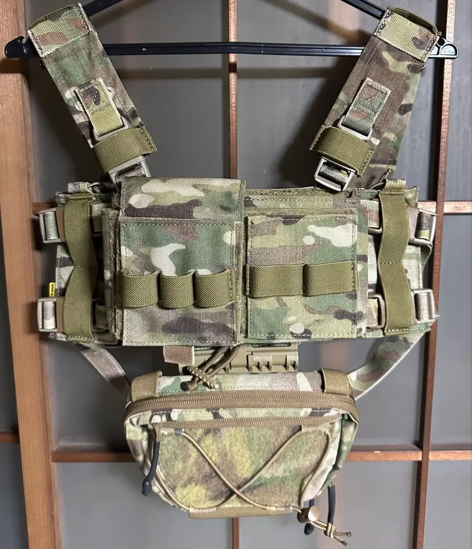 エマーソン EMERSON マイクロチェストリグ レンジャーグリーン AIRSOFT97 本店通販部 / EMERSON Spiritus Systemsタイプ Micro