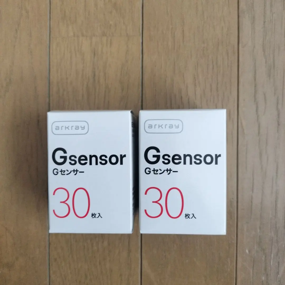 グルコースキットGセンサー　30 新品未開封 7-8250-11 グルコカード（自己血糖測定器）用Gセンサー 1箱（30