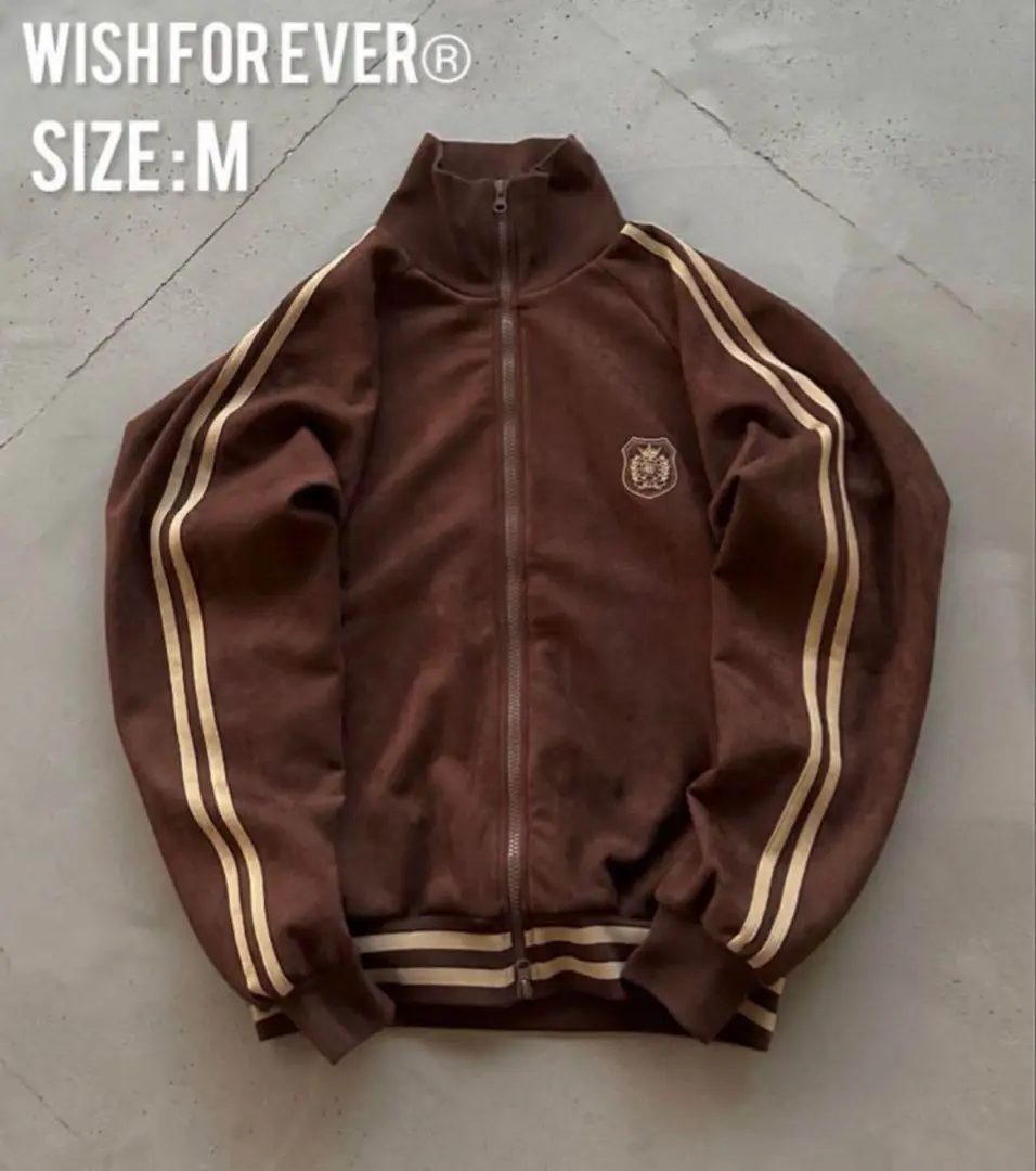 Wishforever トラックジャケット ブラウン m46328372579_1.jpg?1732507257