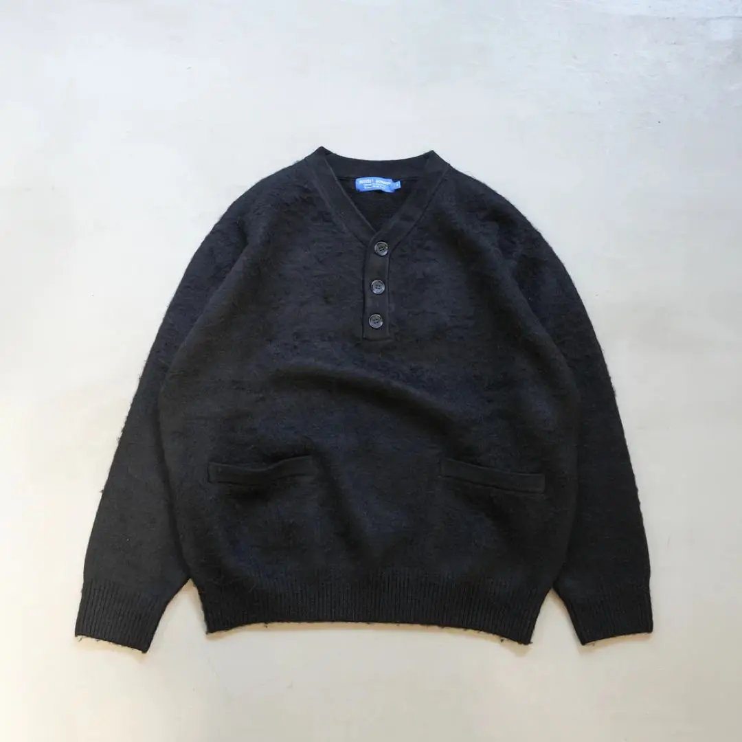 【入手困難】bonbonstore BUTTBILL ヘンリーネック セーター bonbon store ボンボンストア ヘンリーネックセーターBUTTBILL