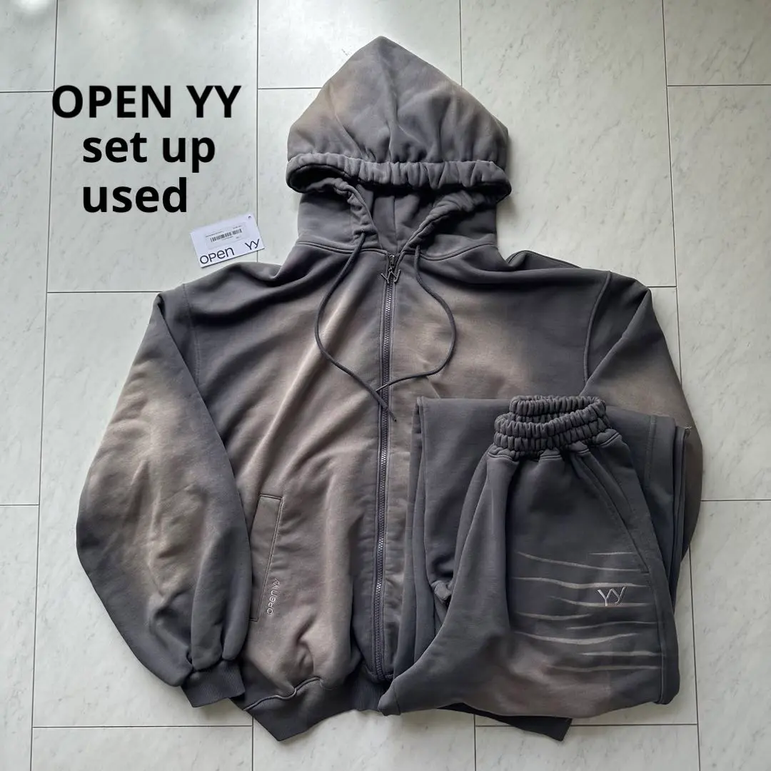 〚新品〛〚OPENYY〛 パーカー Washed Box Hoodie Open YY] POCKET WASHED BOX HOODIE ☆大人気☆ (OPEN