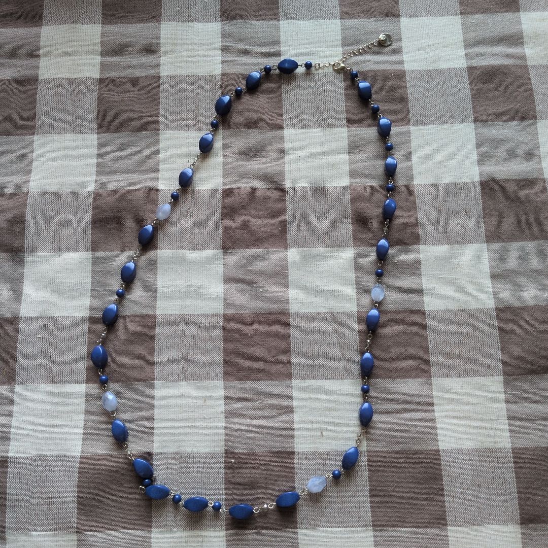 Thumbnail of NEWYORKER, New York-style, blue long necklace