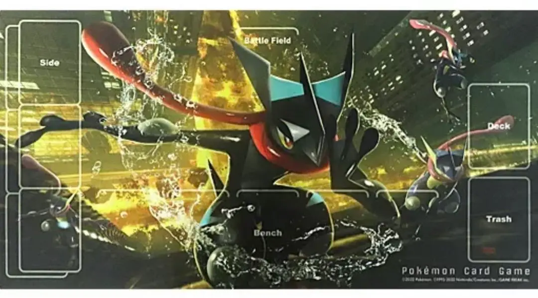 海外版サプライ インテレオン ゲッコウガ プレイマット ラバーマット プレマ ポケモンカード ラバープレイマット インテレオン ゲッコウガ