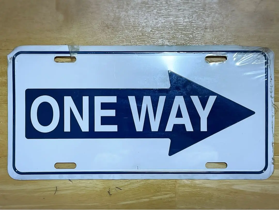 USA ジャンクONE WAY看板 2025年最新】One way 看板の人気アイテム - メルカリ