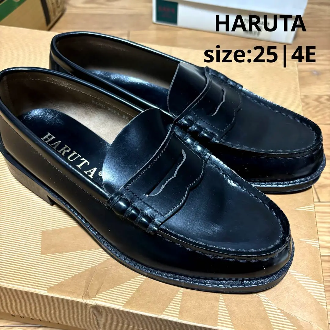 ローファー　ハルタ　男子学生 ⭐︎新品未使用⭐︎ 楽天市場】ハルタ 【サイズ交換無料】 HARUTA ローファー 906