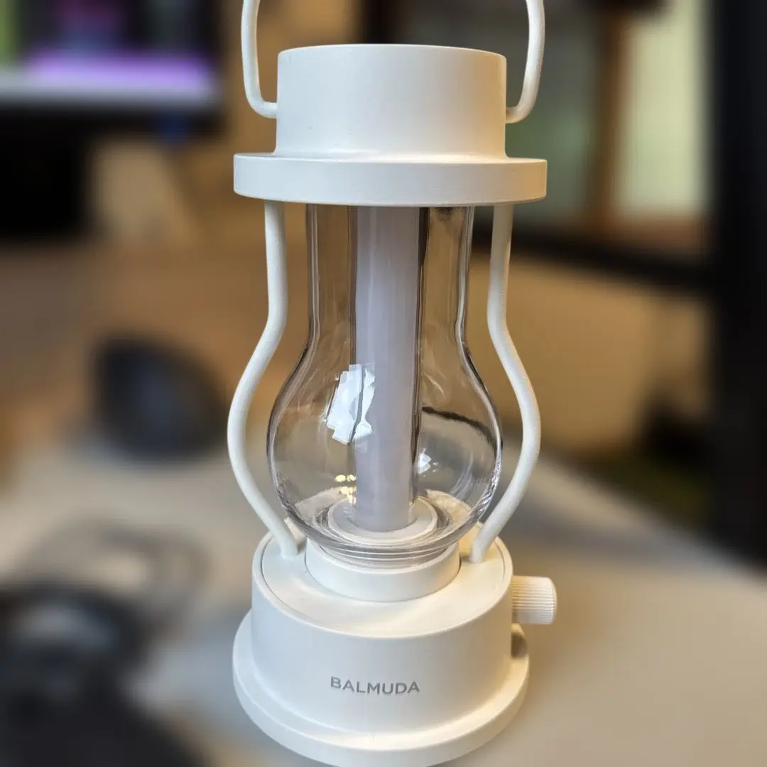 【美品】バルミューダ ザ ランタン ホワイト 中古品 バルミューダ The Lantern