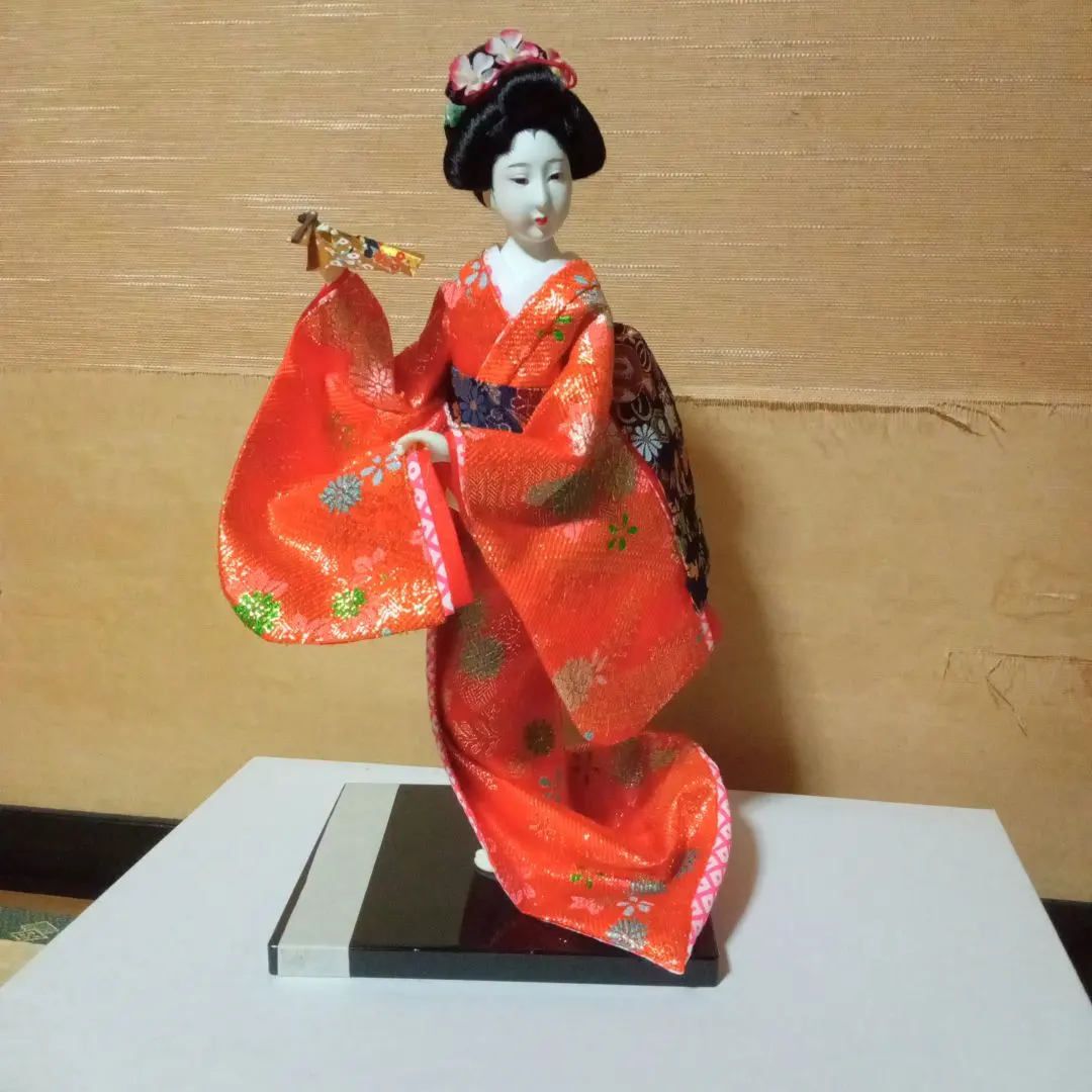 Thumbnail of Japanese doll, dancing doll, vintage, Showa retro
