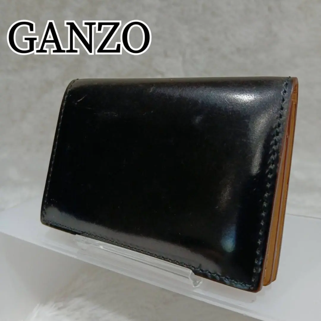 GW期間、値下げします【新品・未使用】GANZO 名刺入れ　ブラック 2025年最新】ガンゾ カラー：ブラック系 名刺入れの人気アイテム